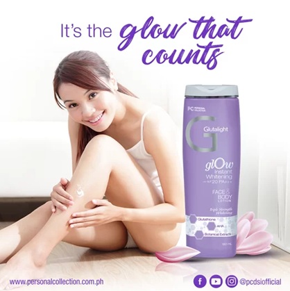 Reveal your glow in 3 days with this skin whitening lotion!
