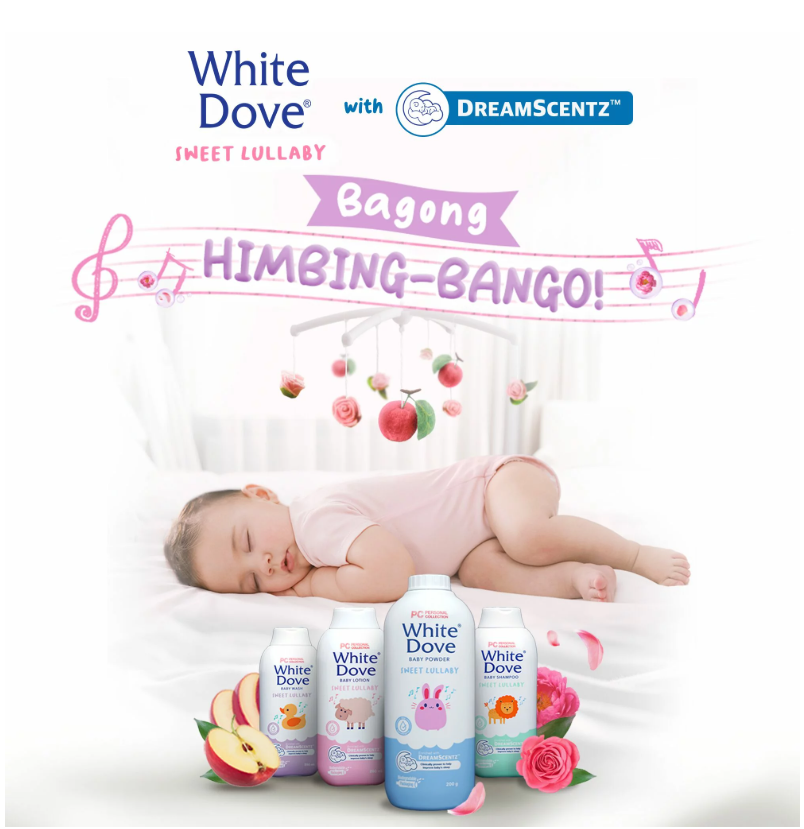 Embrace the Sweet Comfort of White Dove Sweet Lullaby, Ang Bagong Himbing-Bango for Your Little Ones