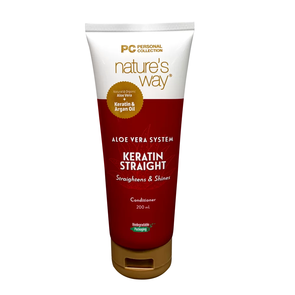 Nature’s Way Aloe Vera System Conditioner Keratin Straight
