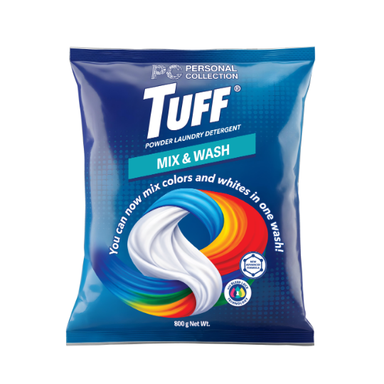 Tuff Powder Laundry Detergent Mix & Wash