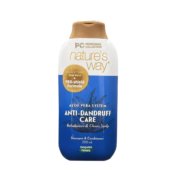 Nature’s Way Aloe Vera System Shampoo and Conditioner Total Anti-Dandruff Care