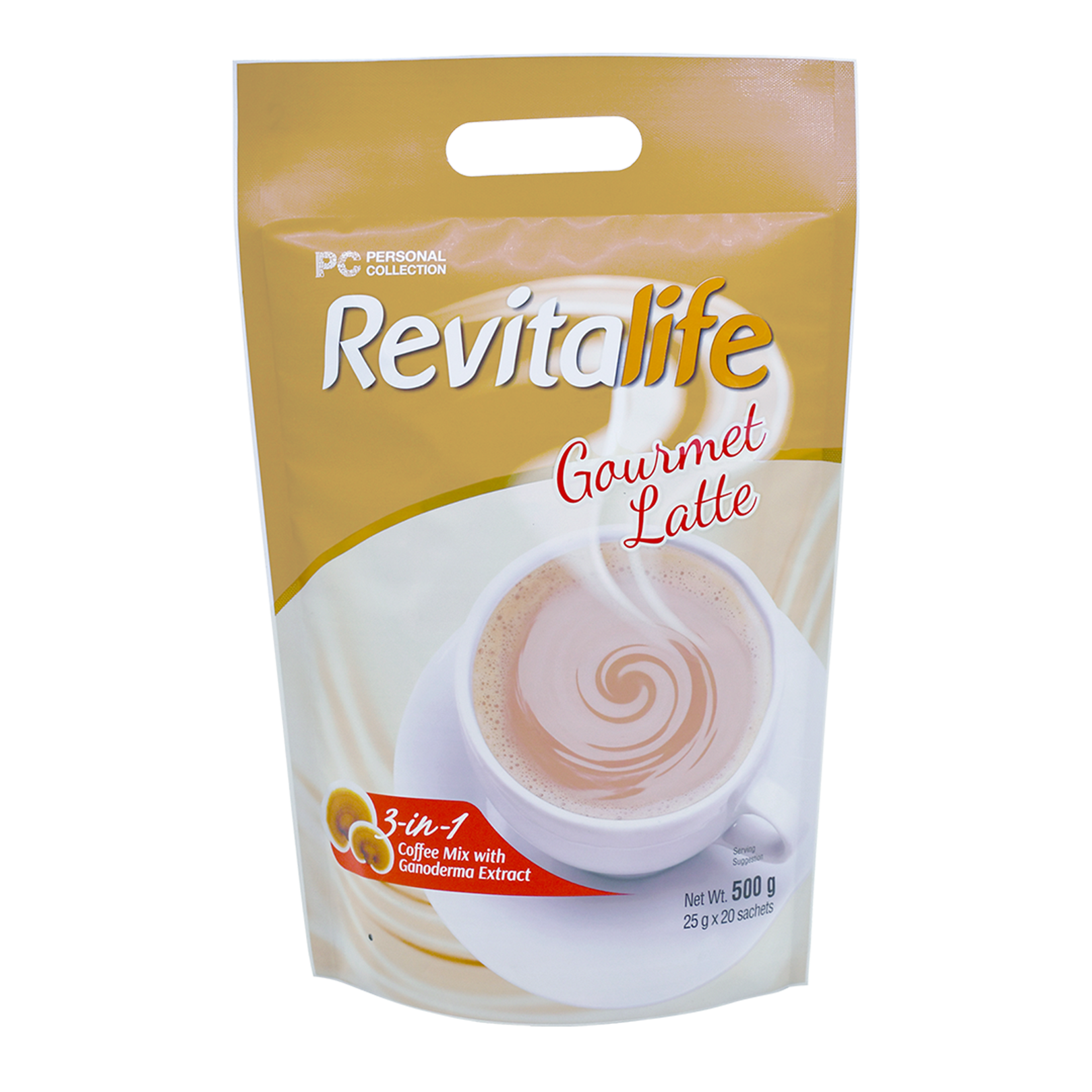Revitalife Gourmet Latte 3-in-1 Coffee Mix with Ganoderma Extract
