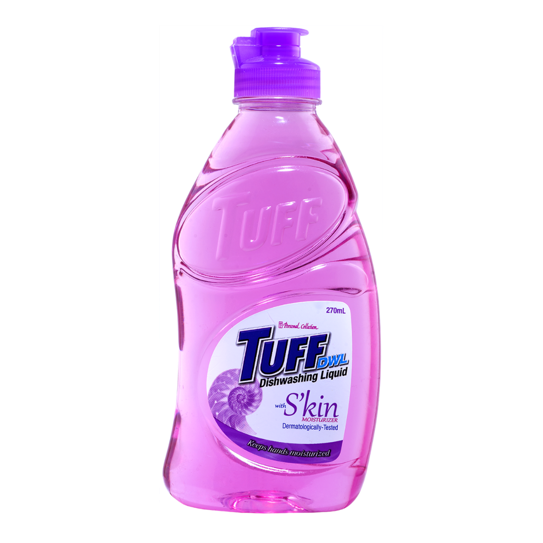 Tuff Dishwashing Liquid with S’kin Moisturizer 270 mL Bottle