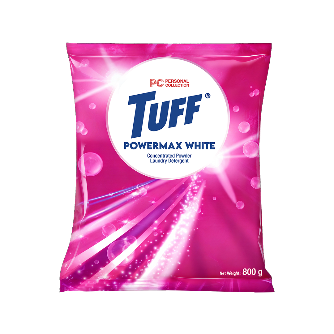 Tuff Concentrated Powder Laundry Detergent Powermax White