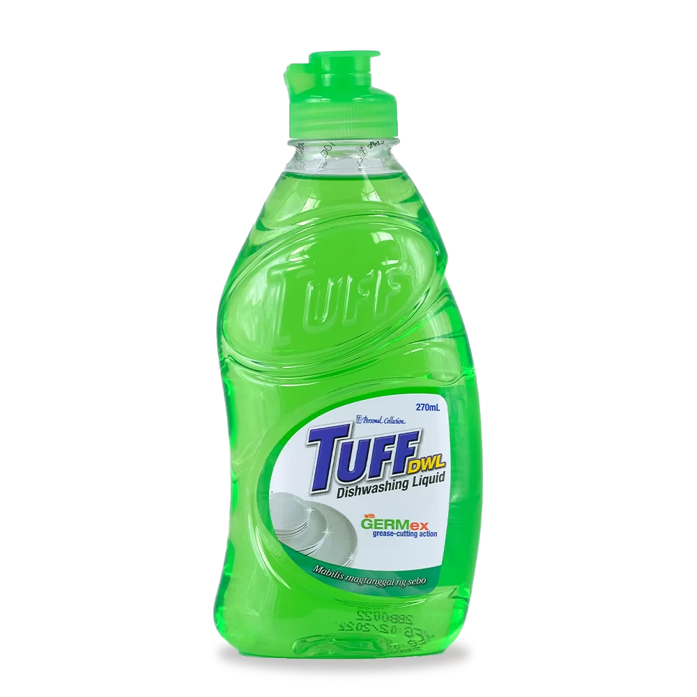 Tuff Dishwashing Liquid with Germex 270 mL Bottle