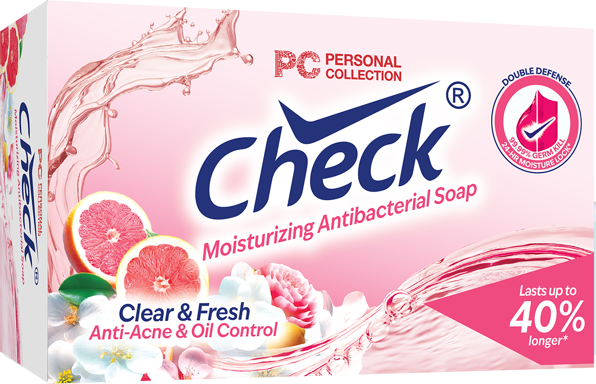 Check Moisturizing Antibacterial Soap Clear & Fresh