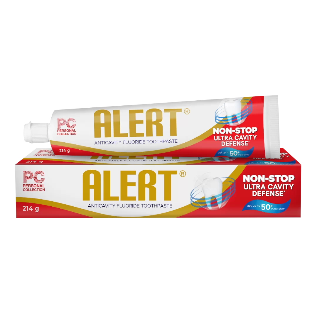 Alert Anticavity Fluoride Toothpaste