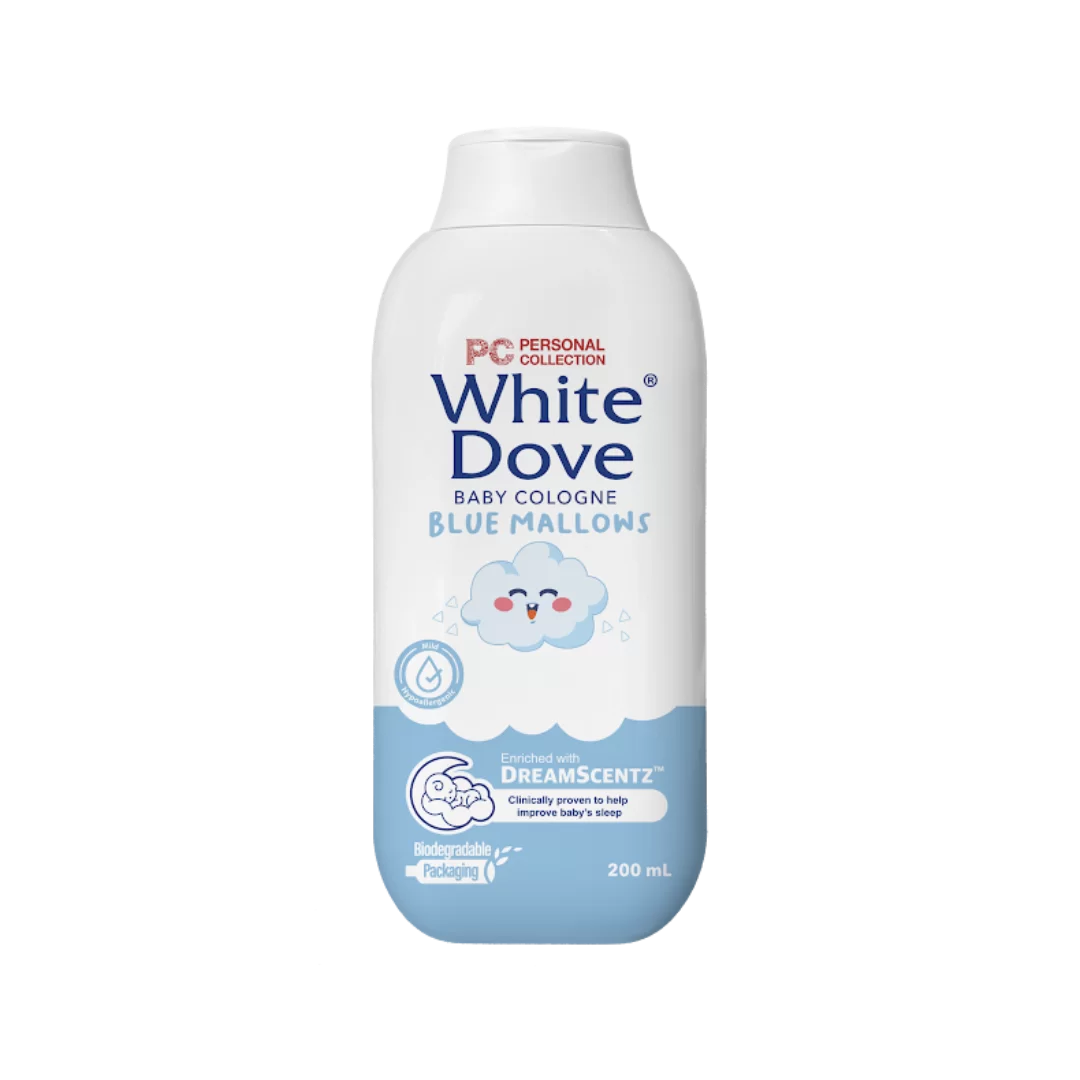 White Dove Baby Cologne Blue Mallows