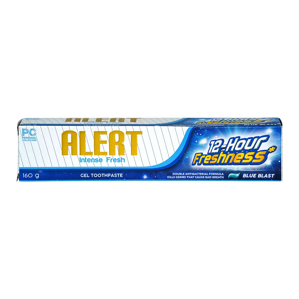 Alert Intense Fresh Gel Toothpaste Blue Blast