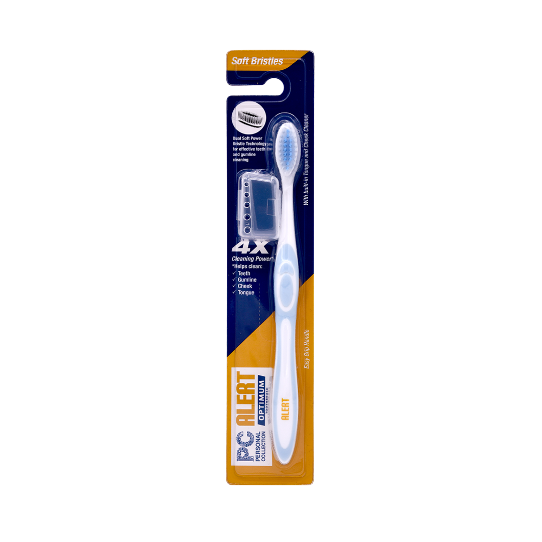 Alert Optimum Toothbrush Blue