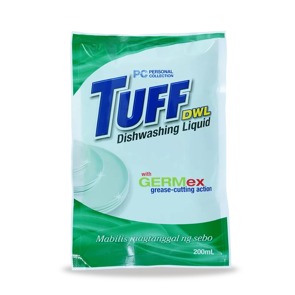 Tuff Dishwashing Liquid with Germex 200 mL Pouch