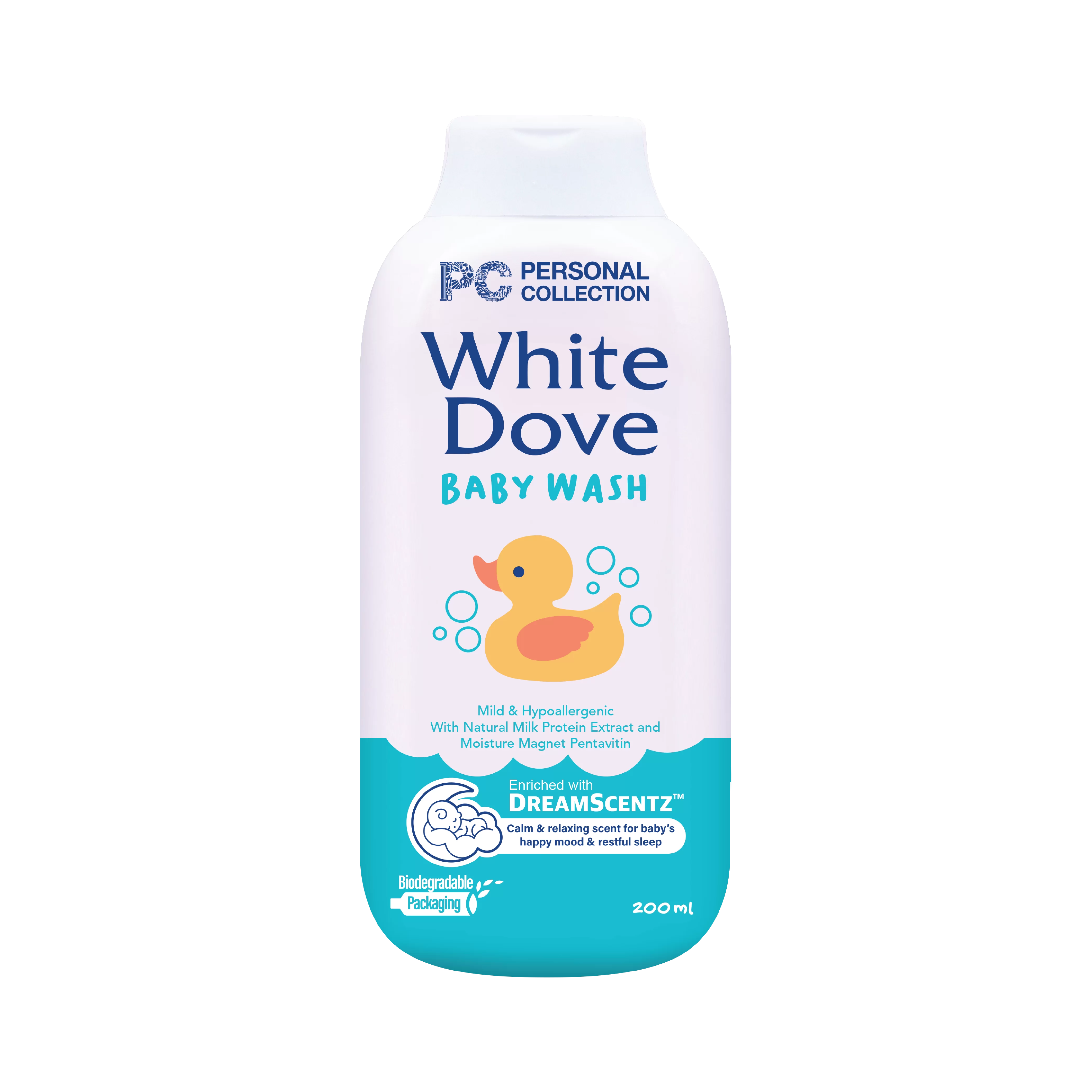 White Dove Baby Wash with DreamScentz 200 mL
